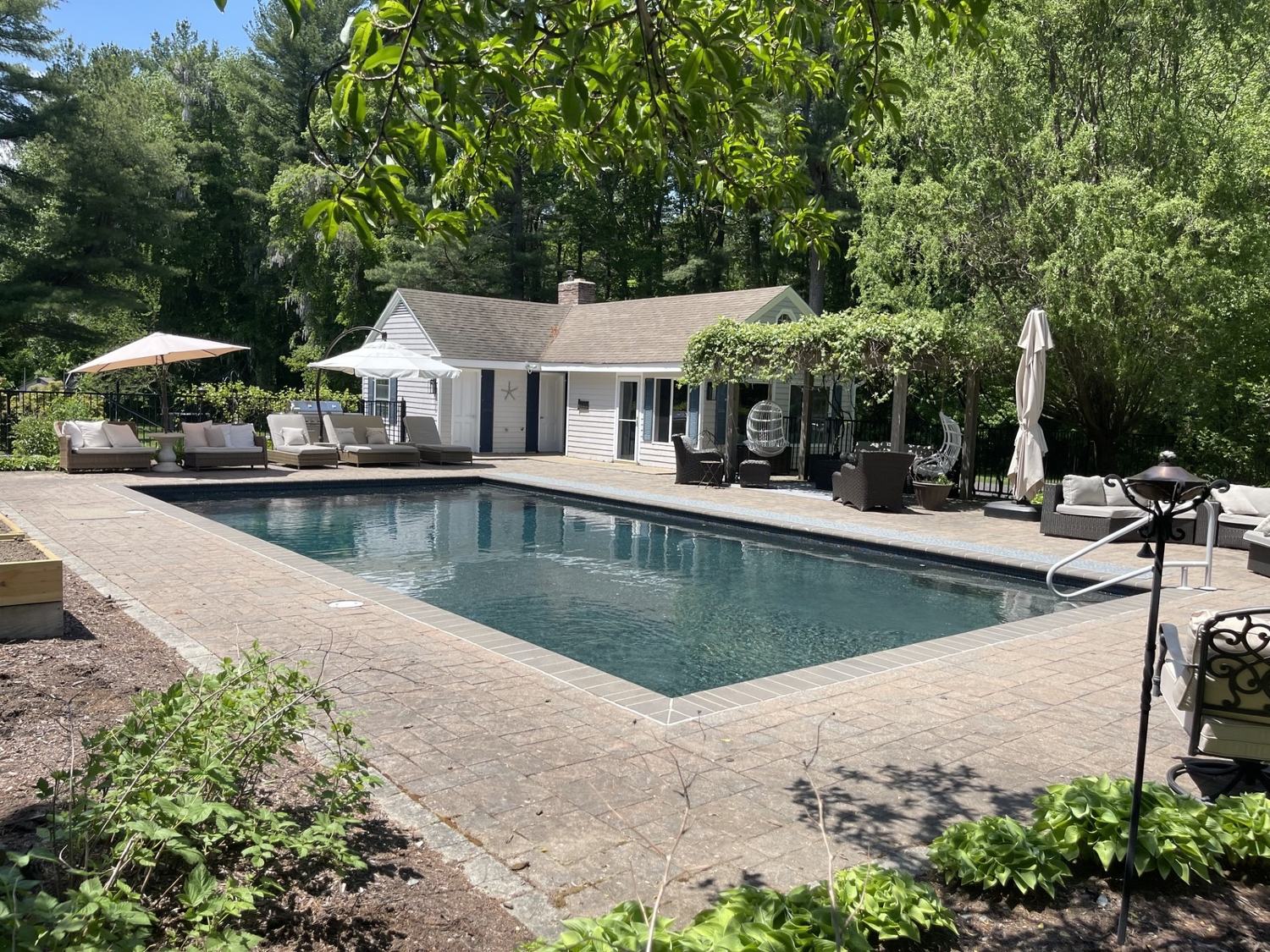 Pool Looking Toward Guest House